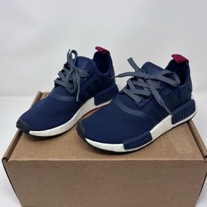ADIDAS NMD_R1 COLLEGIATE NAVY SNEAKERS sz6